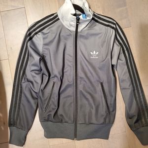 Adidas ombre zip up retro sweater